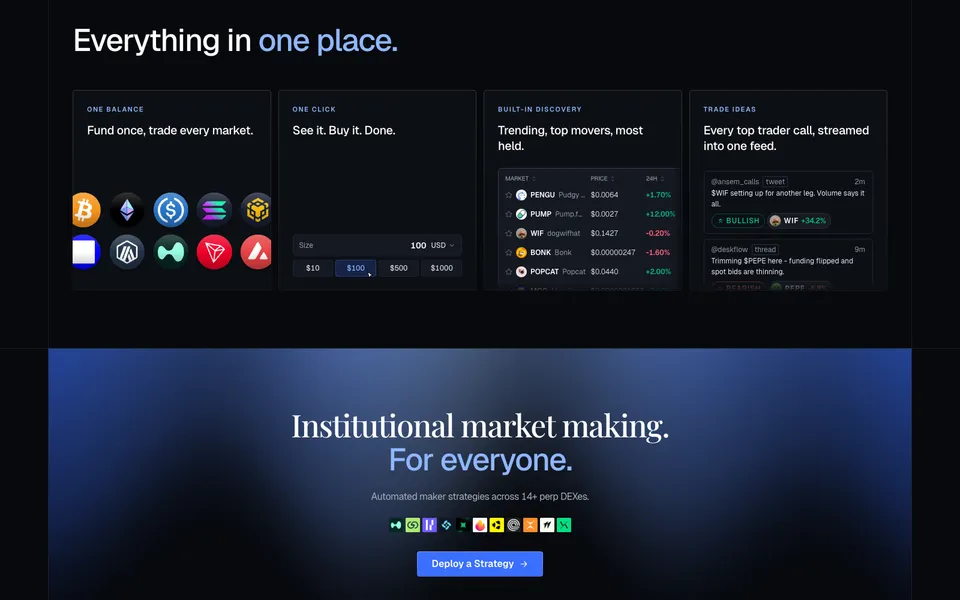 Arbital mid-page homepage design evidence. Mid-page viewport evidence; animated text state captured.
