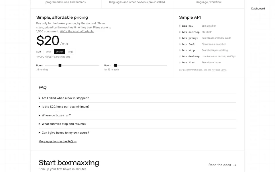 Ascii closing homepage design evidence. Closing viewport evidence; animated text state captured.